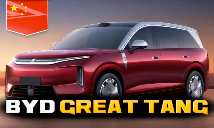 легковой китайский автомобиль BYD Great Tang 2026 года купить новые лучшие китайские автомобили в россии стоимость цена обзор видео коло